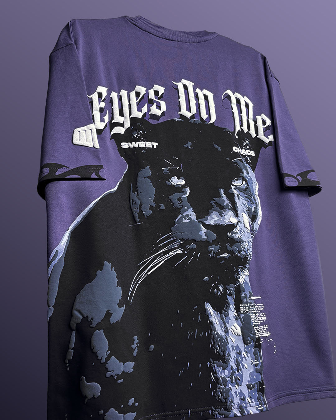 WildFlex Premium Eyes On Me Heavyweight Cotton T-Shirt for Men