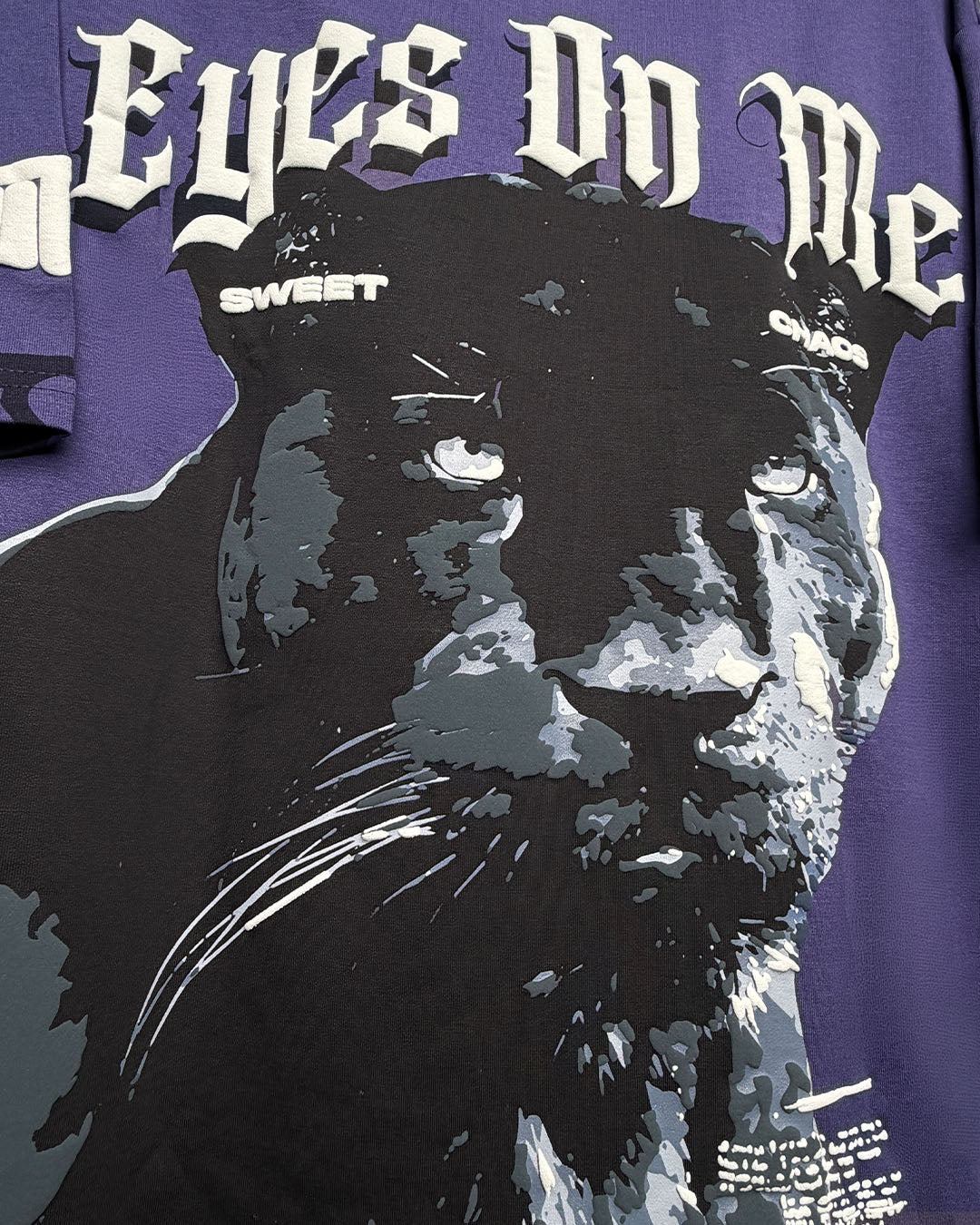 WildFlex Premium Eyes On Me Heavyweight Cotton T-Shirt for Men