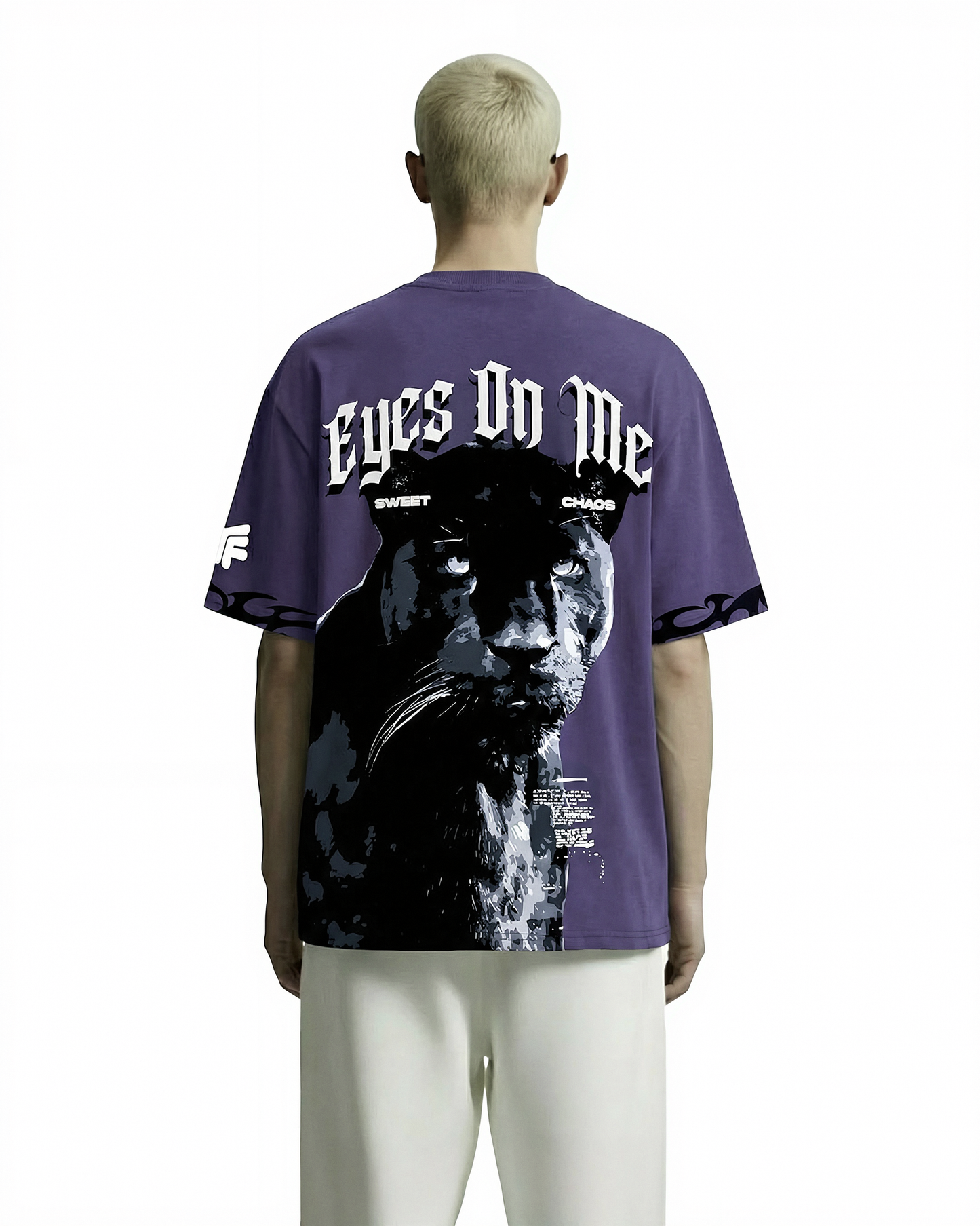 WildFlex Premium Eyes On Me Heavyweight Cotton T-Shirt for Men