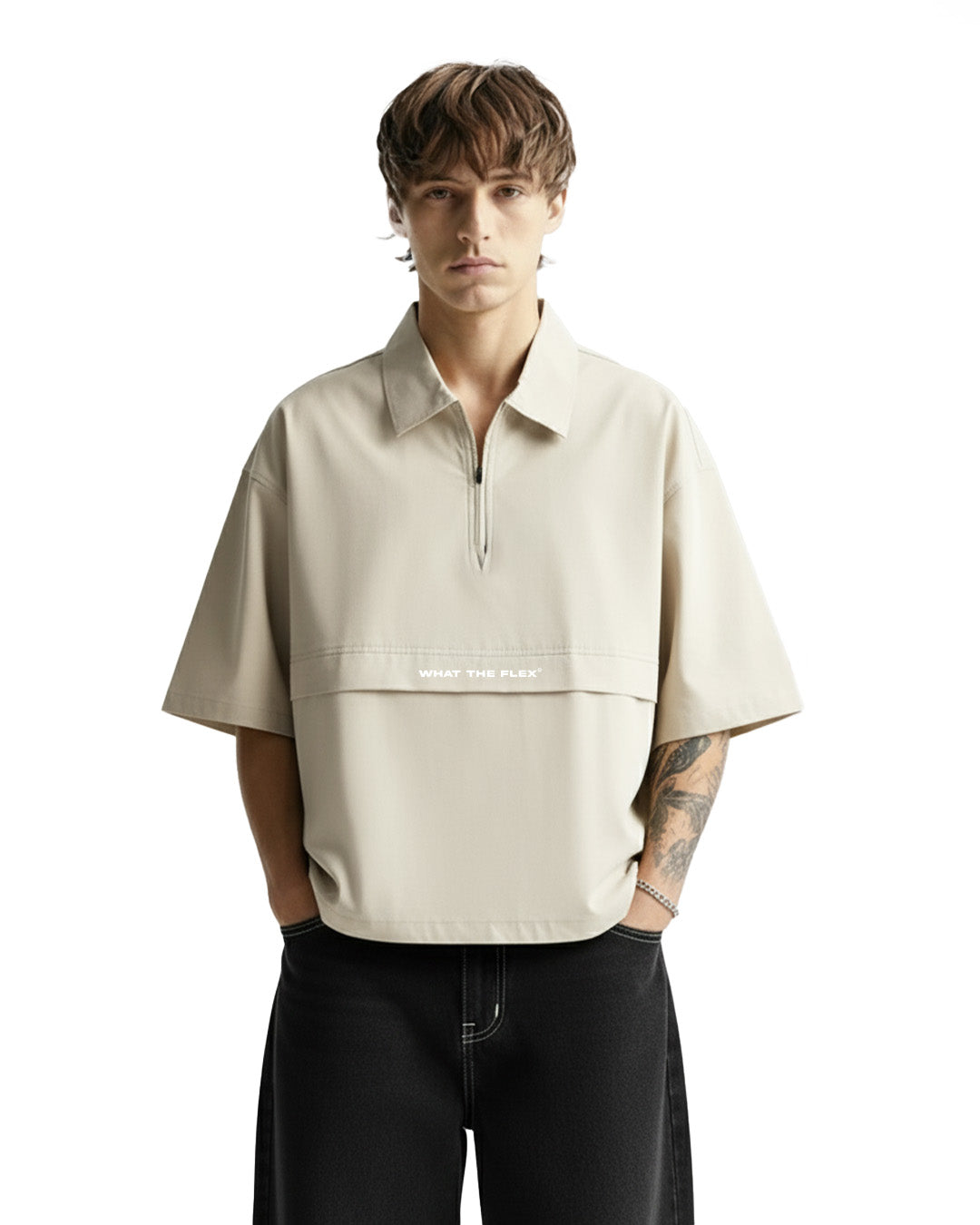 WildFlex Beige Premium Breathable Polo