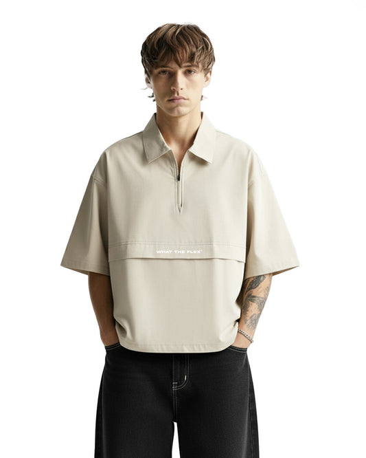 WildFlex Beige Premium Breathable Polo