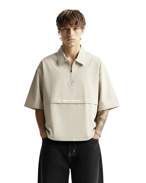 WildFlex Beige Premium Breathable Polo