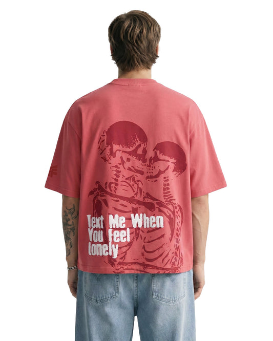 WildFlex Premium Lonely Boxy-Fit Cotton T-Shirt for Men