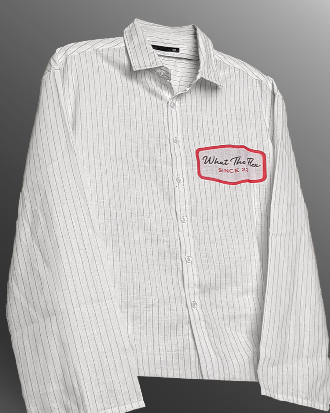 WildFlex Premium Lost Faces Linen Striped Shirt for Men