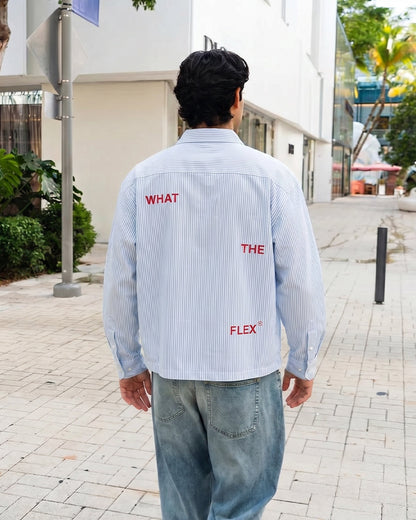 WildFlex Premium Breathable Cotton Stripe Shirt