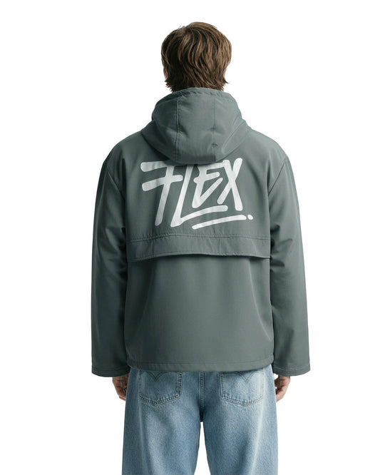 WildFlex Signature Green Premium Windproof Hoodie