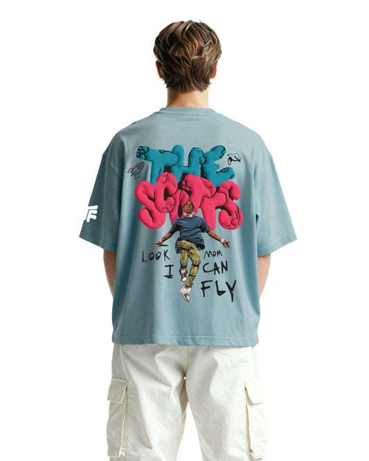 WildFlex Premium Oversized Streetwear Cotton T-Shirt for Men